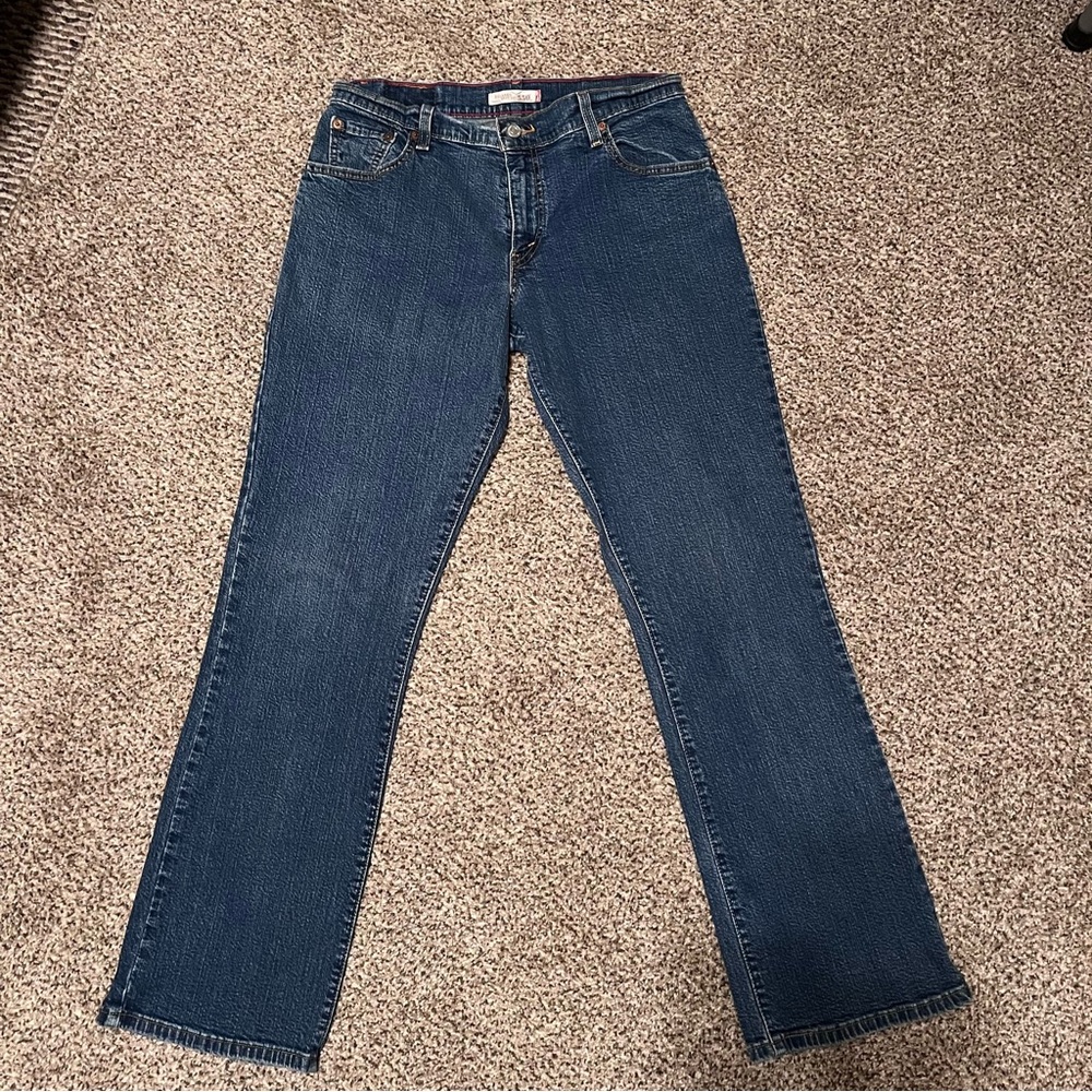 Levi's Classic 550 Blue Straight Leg Jeans